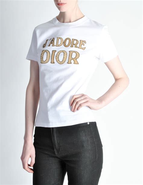 dior t shirt women's free shipping|vintage Dior shirt.